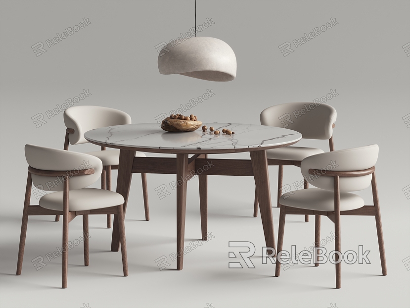 Maurice Dining Table and Chair Round Dining Table and Chair Chandelier Dining Chair model