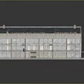 Wooden House Under Construction With Wooden Frame Structure And Platform Steps