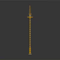 Yellow Construction Tower Crane With Long Boom And Hanging Hook For Building Projects