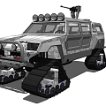 Modern Military Vehicle Military Vehicle Car 3d model