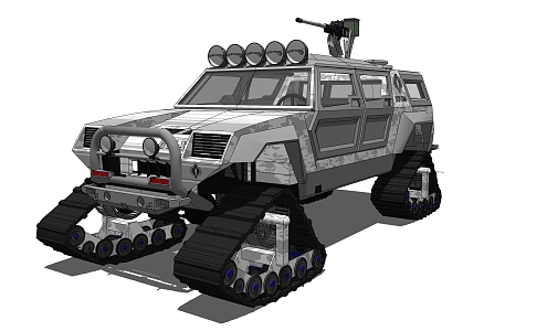 Modern Military Vehicle Military Vehicle Car 3d model