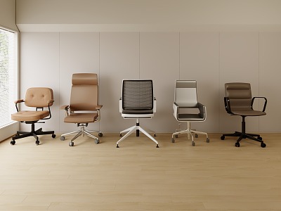 Office Chair Single Chair 3d model