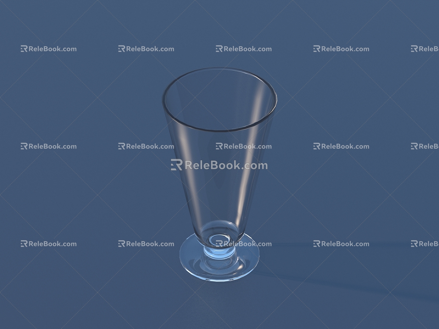 Glass beers 3d model