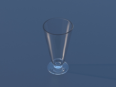 Glass beers 3d model