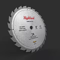 Highland Professional Line Circular Saw Blade With 24 Teeth 8 Inch Diameter