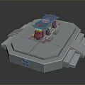 Sci-fi Items Sci-fi Components High-tech Components Sci-fi Equipment Sci-fi Scene Sci-fi Environment Game Scene 3d model