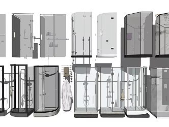 Shower Room Combination Shower Room Combination 3d model