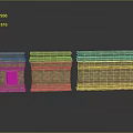 Stone guardrail bridge rail Chinese ancient building guardrail ancient building guardrail 3d model