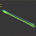Crossbow Bow Bow Arrow Crossbow Crossbow Mechanical Crossbow Shifting Bow Bow and Arrow Shoot Distal Equipment Weapons 3d model