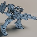 Trendy Play Robot Robot Armored Core Game Role Game Figure Movie Role Toy Toy Decoration Toy Decoration Hand-held 3d model