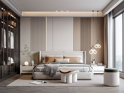 Modern Bedroom model