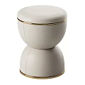 Modern Dressing Stool Round Stool Sofa Stool 3d model