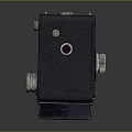Mobile Digital Vintage Camera With Black Body Metal Dials And Classic Lens Design