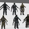 CF Crossing Fire Game Character Explosive Soldier 3d model