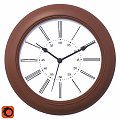 Modern clocks IKEA clocks 3d model