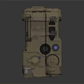 Khaki Colored Commercial Device With Sturdy Design Control Panel Buttons Knobs And SAID X Branding