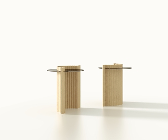 New Chinese style side table 3d model