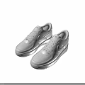 White Leather Low Top Sneakers With Classic Design Lace Up Closure And Breathable Holes