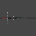 weapon two-handed sword 3d model