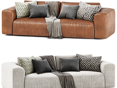 Fenton sofa Modern double sofa model