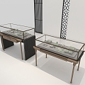 New Chinese Jewelry Sales Cabinet Jade Sales Cabinet Jade Sales Cabinet Jewelry Display Cabinet 3d model