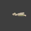Natural Stone And Wood Decorative Elements With Rustic Textured Surfaces For Home Design