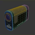 Green And Gray Laser Range Finder With Portable Design And Optical Lens