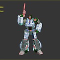 Modern Transformers Gauda Warrior Gauda Mecha Warrior 3d model