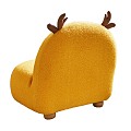 Children's Sofa Lazy Cartoon Small Sofa Cute Backrest Sofa Stool 3d model