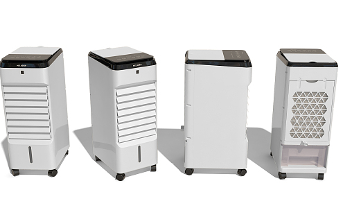 modern air conditioning 3d model