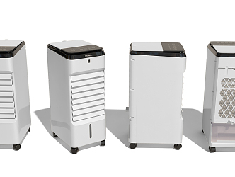 modern air conditioning 3d model