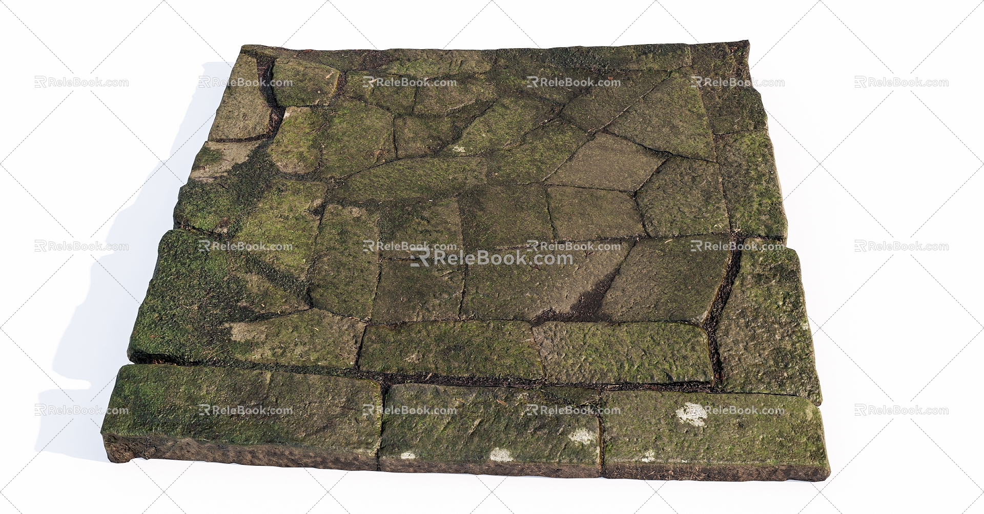 Modern Ground Stone Ground 3d model