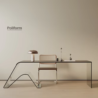Modern table combination 3d model