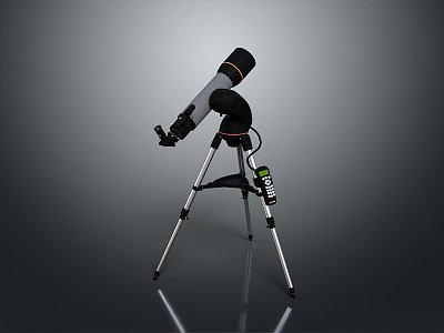 astronomical telescope space telescope observation equipment physical equipment binoculars 3d model