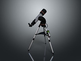 astronomical telescope space telescope observation equipment physical equipment binoculars 3d model