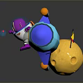Monkey Cartoon Monkey Anime Monkey Style Monkey Fantasy Style Monkey 3d model