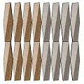 Geometric Architectural Components In Beige And Gray Tones