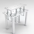 Industrial equipment automatic jacking module pneumatic module 3d model
