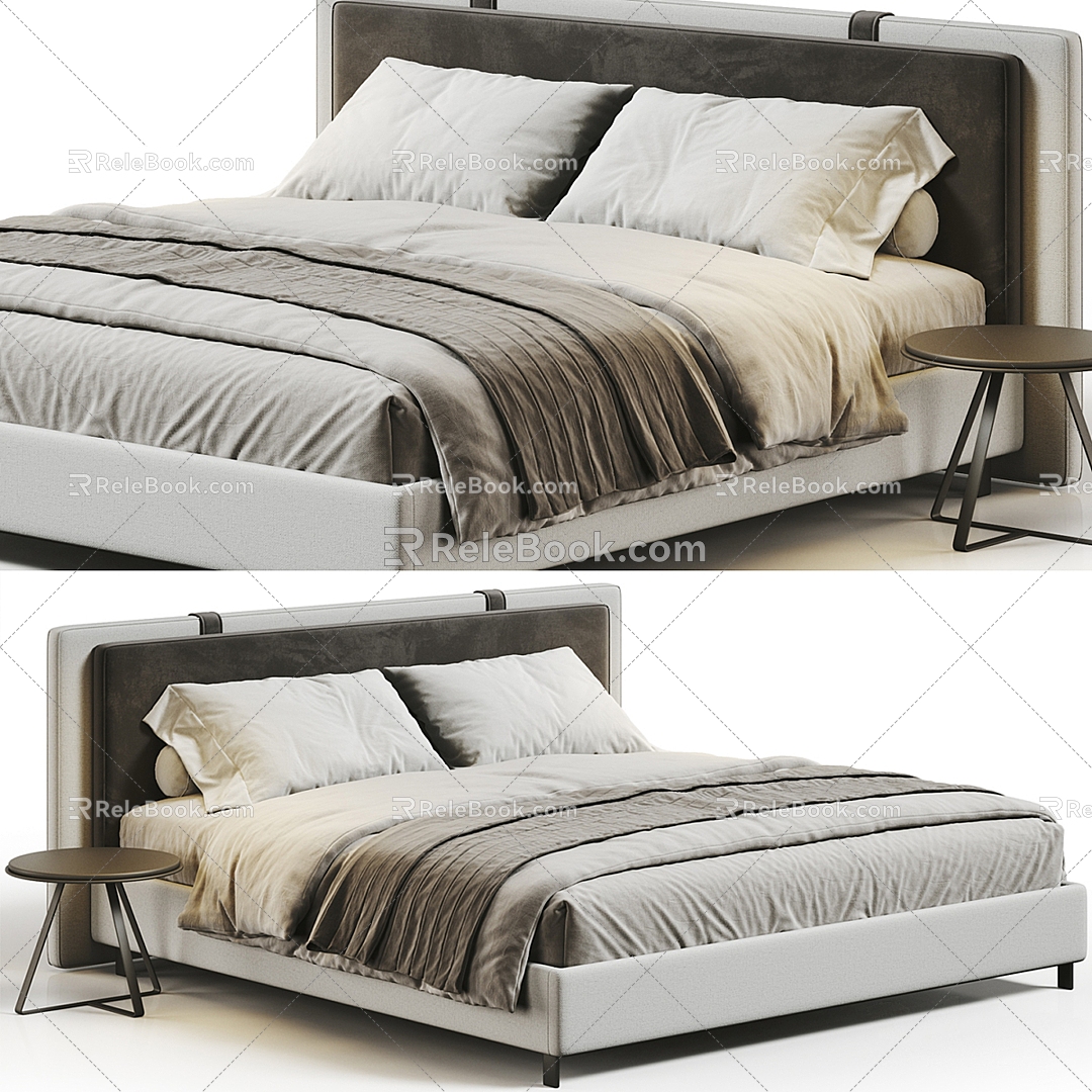 RoveConcepts fabric double bed model