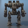 Robot AI Intelligent Machine Mech Warrior Doom Machine Warrior Mechanical Warfighter Super Realistic High Precision Video Level 3d model