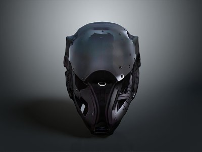 Sci-Fi Helmet Alien Helmet High Tech Helmet Game Helmet 3d model