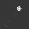 Saturn Planet With Prominent Rings And Yellowish Beige Striped Surface In Space