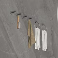 Towel Bar Towel Rack Towel Rack Towel Rack 3d model