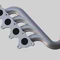 Industrial Equipment High Quality Metal Curved Pipes Durable With Mounting Holes