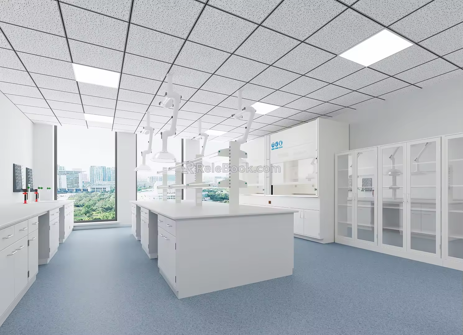 Laboratory 3d model