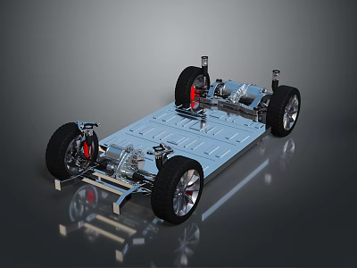 Silver Metal Mobile Storage Rack With Wheels For Home Organization Use 3d model