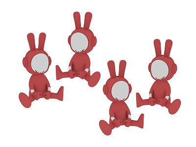 furnishings doll 3d model