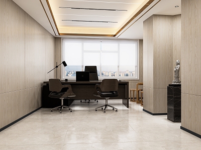 Hyundai Office General Manager's Office Chairman's Office 3d model