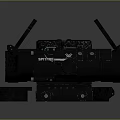 Infrared Steiner Laser Pistol Light Source Firearm Sight Firearm Device 3d model