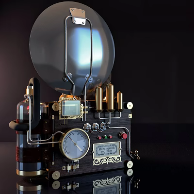 Modern Industrial Equipment 3d model